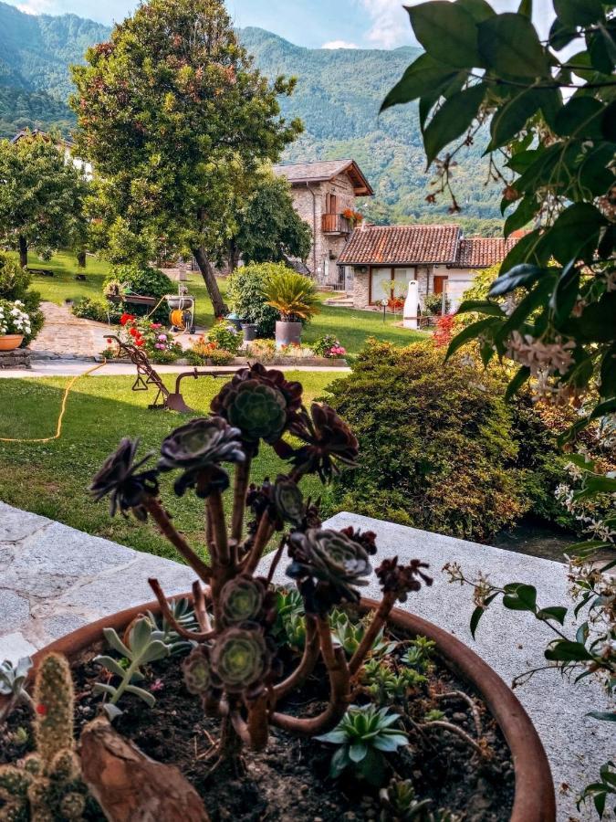 Villa La Volta - Molino Maufet Mühle - Patio on the garden Colico Esterno foto